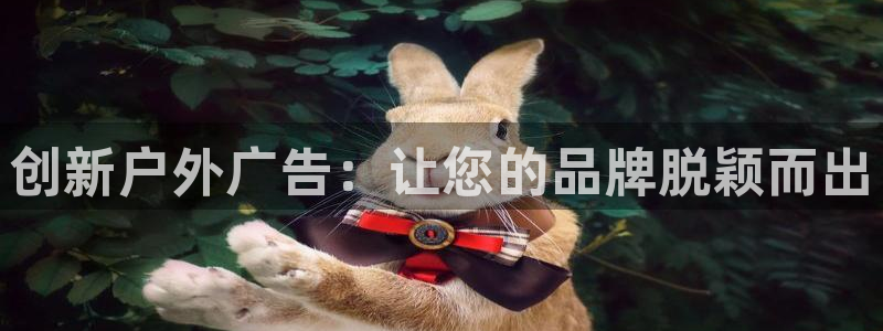 杏宇平台登录步骤是什么：创新户外广告：让您的品牌脱颖而出