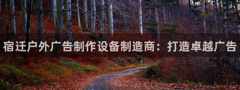 杏宇平台代理多少钱一个月：宿迁户外广告制作设备制造商：打造卓越广告
