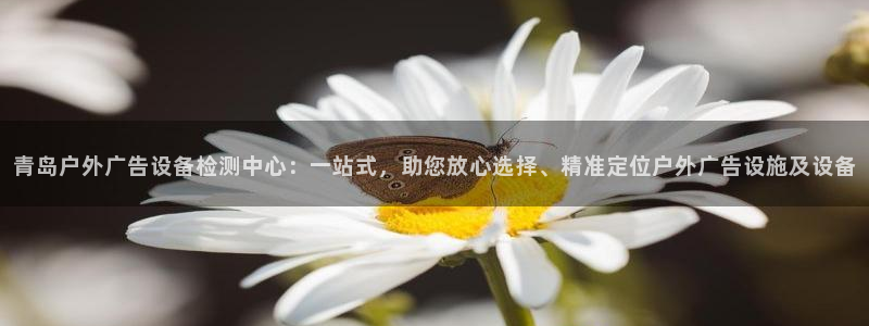 杏宇平台代理怎么样：青岛户外广告设备检测中心：一站式，助您放心选择、精准定位户外广告设施及设备