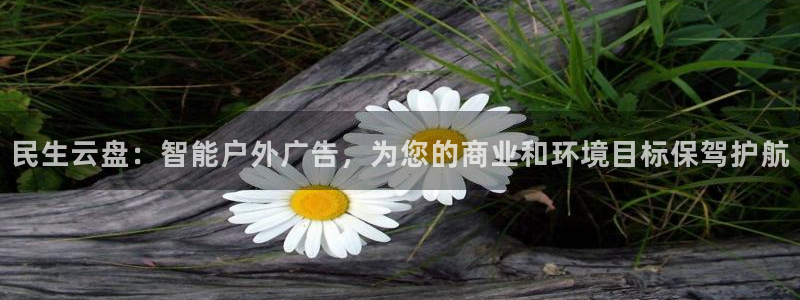 杏宇平台代理多少钱一次：民生云盘：智能户外广告，为您的商业和环境目标保驾护航