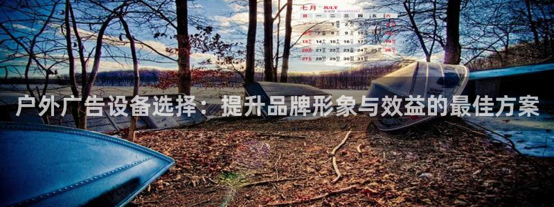 杏宇平台招商怎么样：户外广告设备选择：提