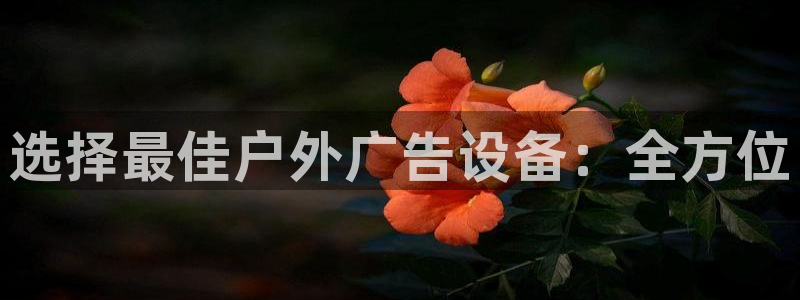 杏宇平台代理怎么赚钱：选择最佳户外广告设备：全方位