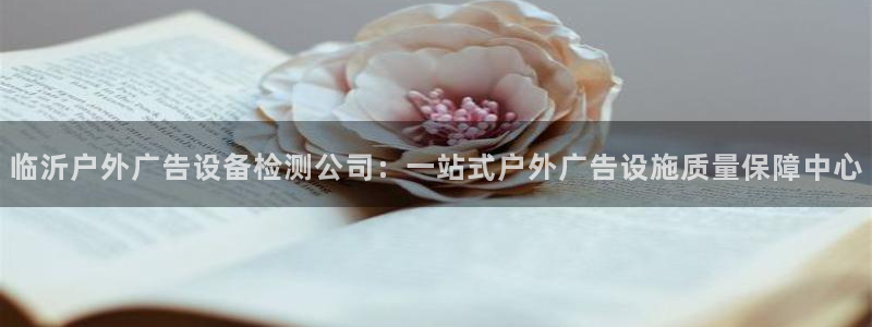 杏宇平台主管：临沂户外广告设备检测公司：一站式户外广告设施质量保障中心