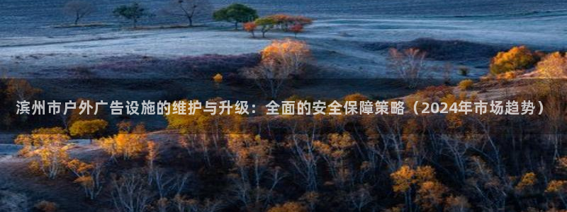 杏宇平台注册地址：滨州市户外广告设施的维护与升级：全面的安全保障策略（2024年市场趋势）