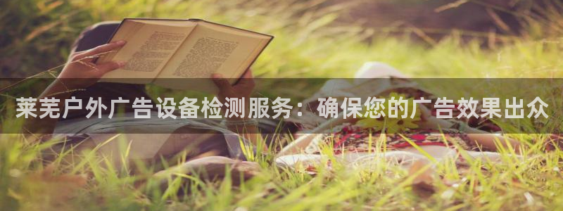 杏宇平台官网注册：莱芜户外广告设备检测服务：确保您的广告效果出众